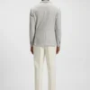 Slim-Fit-Blazer aus kariertem Stretchstoff