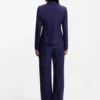 Slim-Fit-Blazer aus Twill aus Schurwolle