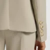 Slim-Fit-Blazer aus Twill aus Schurwolle