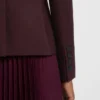 Slim-Fit-Blazer aus Twill aus Schurwolle