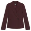 Slim-Fit-Blazer aus Twill aus Schurwolle