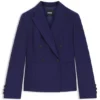 Slim-Fit-Blazer aus Twill aus Schurwolle
