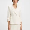 Slim-Fit-Blazer mit Druckknopfverschluss Slim-Fit-Blazer mit Druckknopfverschluss
