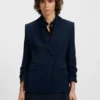 Slim-Fit-Blazer mit Druckknopfverschluss Slim-Fit-Blazer mit Druckknopfverschluss