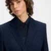 Slim-Fit-Blazer mit Druckknopfverschluss Slim-Fit-Blazer mit Druckknopfverschluss