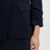 Slim-Fit-Blazer mit Druckknopfverschluss Slim-Fit-Blazer mit Druckknopfverschluss