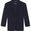 Slim-Fit-Blazer mit Druckknopfverschluss Slim-Fit-Blazer mit Druckknopfverschluss