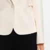 Slim-Fit-Blazer mit schrägen Abnähern