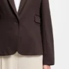 Slim-Fit-Blazer mit schrägen Abnähern