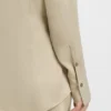 Slim-Fit-Bluse aus Satin