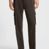 Slim-Fit-Cargohose aus Fischgrätenstoff Slim-Fit-Cargohose aus Fischgrätenstoff