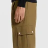 Slim-Fit-Cargohose aus merzerisierter Baumwolle Slim-Fit-Cargohose aus merzerisierter Baumwolle