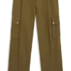 Slim-Fit-Cargohose aus merzerisierter Baumwolle Slim-Fit-Cargohose aus merzerisierter Baumwolle