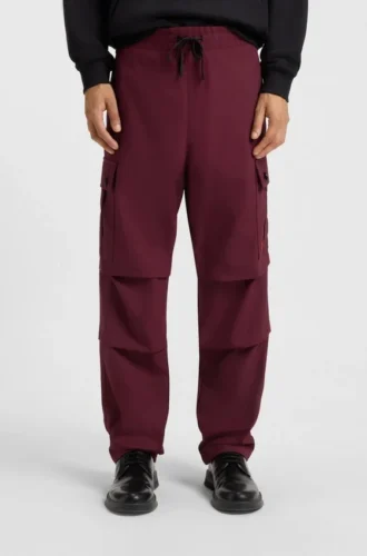 Slim-Fit-Cargohose aus Ripstop-Baumwolle