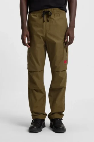 Slim-Fit-Cargohose aus Ripstop-Baumwolle