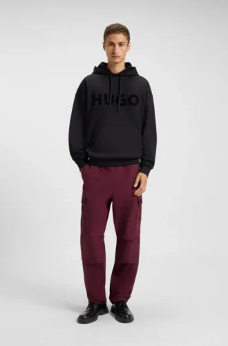 Slim-Fit-Cargohose aus Ripstop-Baumwolle
