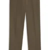 Slim-Fit-Chino aus merzerisierter Baumwolltwill