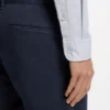 Slim-Fit-Chinos aus bedrucktem Stretch-Baumwolltwill