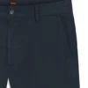 Slim-Fit-Chinos aus bedrucktem Stretch-Baumwolltwill