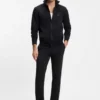 Slim-Fit-Chinos aus Stretch-Baumwollsatin