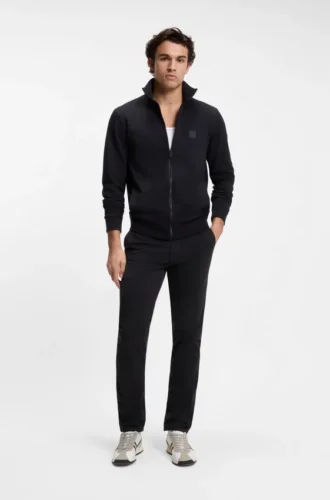 Slim-Fit-Chinos aus Stretch-Baumwollsatin