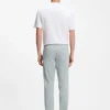 Slim-Fit-Chinos aus Stretch-Baumwollsatin