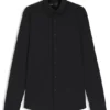 Slim-Fit-Hemd aus einer leistungsstarken Stretch-Baumwollmischung