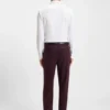 Slim-Fit-Hemd aus gebürstetem Stretch-Flanell