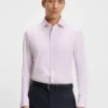 Slim-Fit-Hemd aus italienischem Performance-Stretch-Jersey