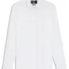 Slim-Fit-Hemd aus italienischem Performance-Stretch-Jersey