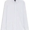Slim-Fit-Hemd aus italienischem Performance-Stretch-Jersey Slim-Fit-Hemd aus italienischem Performance-Stretch-Jersey