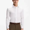 Slim-Fit-Hemd aus italienischer Baumwolle