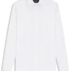 Slim-Fit-Hemd aus italienischer Baumwolle