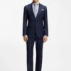 Slim-Fit-Hemd aus knitterfreier Baumwollmischung