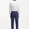 Slim-Fit-Hemd aus Leinen-Misch-Twill