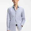Slim-Fit-Hemd aus Oxford-Baumwolle