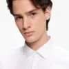 Slim-Fit-Hemd aus Oxford-Baumwolle