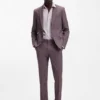 Slim-Fit-Hemd aus Oxford-Baumwolle