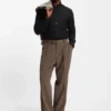 Slim-Fit-Hemd aus Oxford-Baumwolle