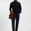 Slim-Fit-Hemd aus Oxford-Baumwolle