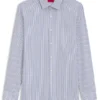 Slim-Fit-Hemd aus Oxford-Baumwolle