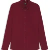 Slim-Fit-Hemd aus Oxford-Baumwolle