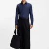 Slim-Fit-Hemd aus Performance-Stretch-Jersey