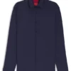 Slim-Fit-Hemd aus Performance-Stretch-Jersey