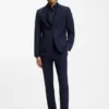 Slim-Fit-Hemd aus Performance-Stretch-Twill