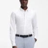 Slim-Fit-Hemd aus Stretch-Baumwolle