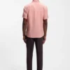 Slim-Fit-Hemd aus Stretch-Leinen