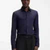 Slim-Fit-Hemd aus Stretch-Twill
