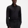 Slim-Fit-Hemd aus Stretch-Twill