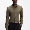 Slim-Fit-Hemd aus Stretch-Twill